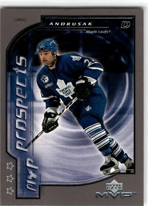 2000-01 Upper Deck MVP #206 Greg Andrusak Third Star - Picture 1 of 2