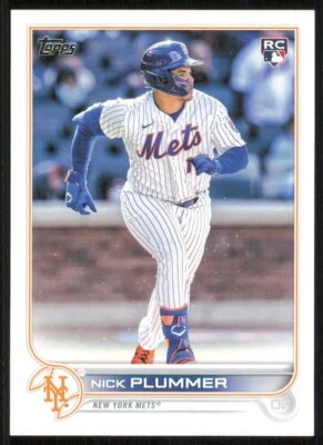 2022 Topps Update #US247 Nick Plummer RC - Image 1 of 2