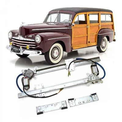 12V Power Window Kit for 1946 Ford Station Wagon Standard Deluxe Super Woody - Image 1 of 4