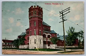Postal Hornell New York Armory c.1912 - Imagen 1 de 2