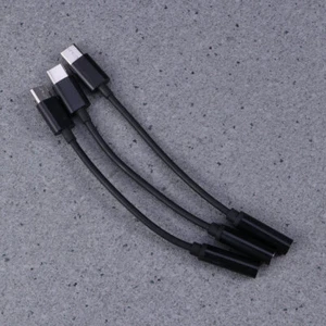 3 Pcs Adapter Cable -C Zum Kopfhörerdatenkabel Auf 3,5 Mm Bis - Zdjęcie 1 z 11