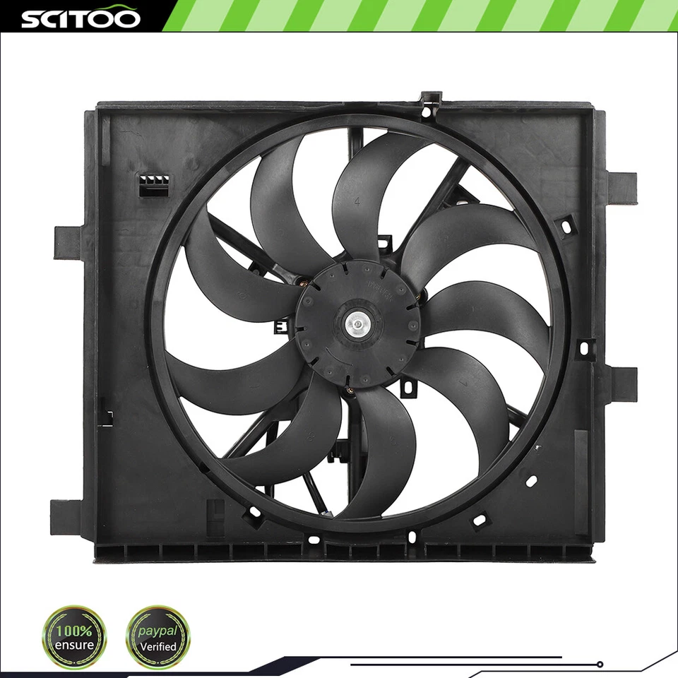 Ventilador de refrigeración del radiador de aire acondicionado 622960 para Nissan Juke 2011 2012 2013 2014-2017 1,6 L l4 Foto 1 de 4