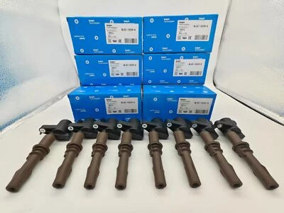 8PCS DG521 8L3E12A366AA Ignition Coils For DELPHI Ford F150 Expedition 4.6L Foto 1 de 4