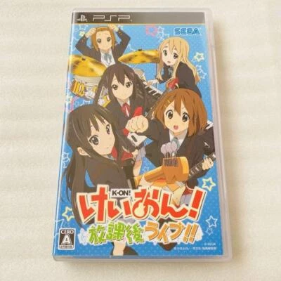 K-ON Houkago Live PSP Sony PlayStation Portable  SEGA From Japan Tested - Image 1 of 3