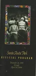 2000 program SANTA ANITA MAIDEN FUSAICHI PEGASUS KONA GOLD horse racing UNUSED - Picture 1 of 1