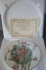 Fairies of the fields and flowers collector plate