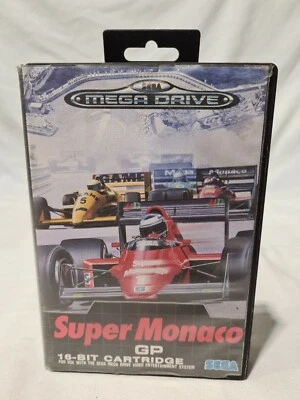Super Monaco GP grand prix Game for Sega Mega Drive in Box - FREE POSTAGE f1 pal - Image 1 of 4