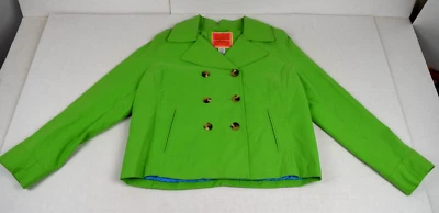 Chaquetón vintage Isaac Mizrahi Target talla XL 00s forro acolchado verde lima Foto 1 de 4