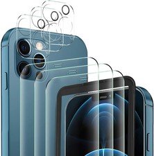 YockTec Vetro Temperato Compatibile con iPhone 12 PRO Max + Transparent