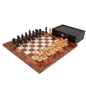 The Highgrove Briarwood Luxury Chess Set - Picture 1 of 7