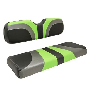RedDot Blade Front Seat Covers | Club Car Precedent | Green Charcoal Black - Bild 1 von 1