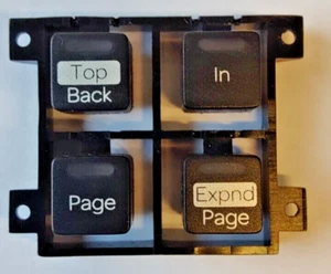 AVID S3 - 4 Button Caps - Back(Top), In, Page and Page(Expnd) - Picture 1 of 1