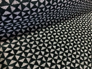 Ephesus color Onyx Midcentury Modern Performance Fabric - Picture 1 of 6