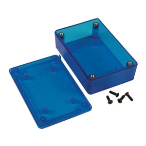 Hammond 1591XXMTBU Multifunction Translucent ABS Wrap Blue 85 X 56 X 21mm - Picture 1 of 1