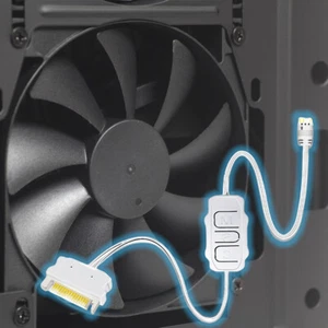 SATA To 5V 3 Pin ARGB Controller Cable Convenient ARGB Control HUB for Case Fan - Afbeelding 1 van 9