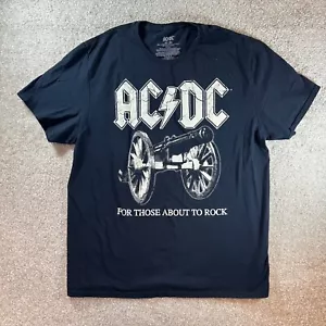 AC/DC Herren Graphic Tshirt For Those About To Rock Punkcore Rocker Grunge Gr. XL - Bild 1 von 6