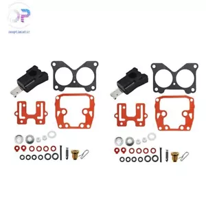 HIGH-END 2 pack for Johnson Evinrude CARB repair rebuild kit 0439076, 439076 - Foto 1 di 6