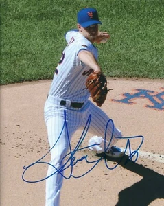 Signed  8x10 STEVEN MATZ New York Mets Autographed Photo - COA - Picture 1 of 1