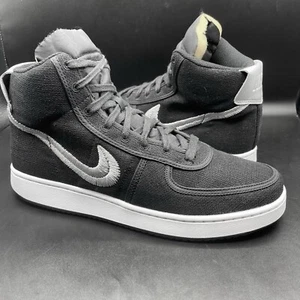 New Stussy Nike Vandal High Black Fossil Blue 3colors DX5425-001 size 10 - Picture 1 of 9