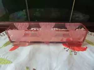 Jarrón ART DECO ORGULLOSLE ROSA CON DISEÑO DE ALCACHOFA - Imagen 1 de 9
