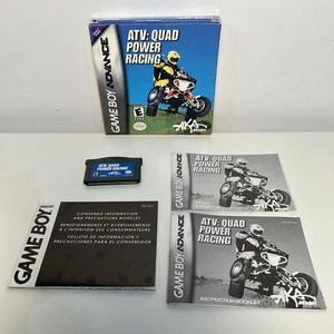 ATV: Quad Power Racing (Nintendo Game Boy Advance, 2002) Complete CIB GBA Tested - Picture 1 of 15