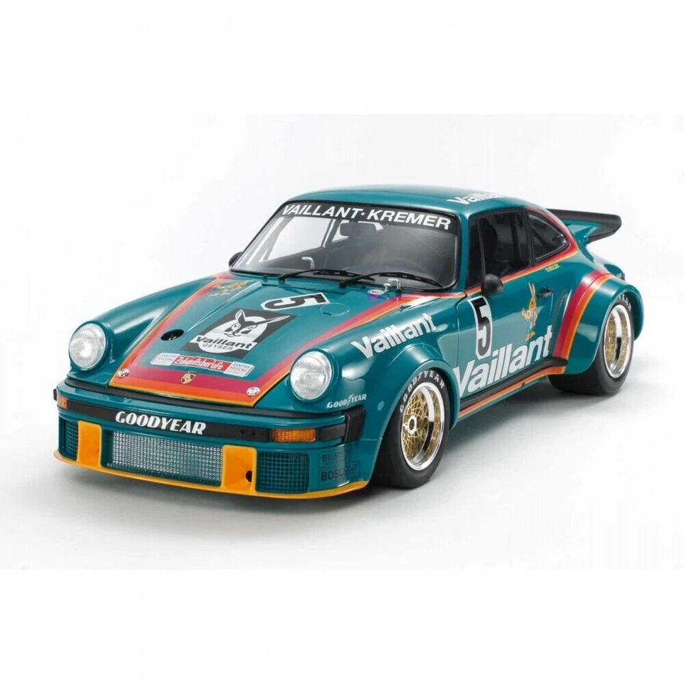 Tamiya Porsche 934 Vaillant 1/12 Scale Model Car Kit - 12056