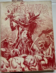 Stormbringer - 1981 Fantasy Rollenspiel Regelbuch - Chaosium - Akzeptabel - Bild 1 von 2