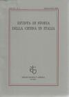 " Magazine De Storia Della Eglise En Italie " 2 Volumes 2000