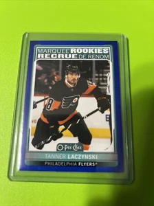 21-22 UD Series 2 Hockey O-Pee-Chee Blue Marquee Rookies 641 Tanner Laczynski - Picture 1 of 2