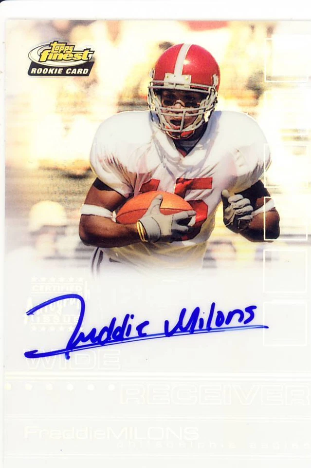 freddie milons rc rookie draft auto autograph alabama crimson tide college #/175 - Image 1 of 1