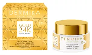 Crema estimuladora juvenil de lujo DERMIKA LUXURY GOLD 24K 55+ 50 ml/1,7 fl - Imagen 1 de 4