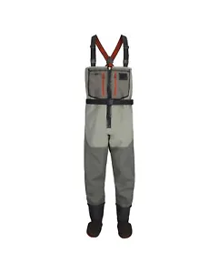 Simms Freestone Z Mens Fishing Waders, Waterproof Chest Stockingfoot Waders w... - Picture 1 of 7