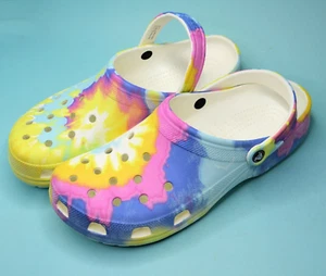 Crocs Classic Tie Dye Men’s Size 13 US - Picture 1 of 8