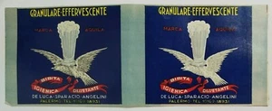 79016 Etichetta Pubblicitaria - Bibita Granulare Effervescente Aquila - Palermo - Imagen 1 de 3