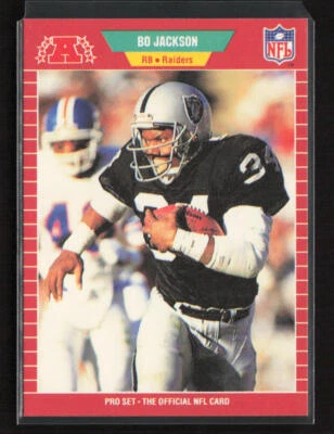 Juego profesional 1989 #185 Bo Jackson Los Angeles Raiders casi como nuevo o mejor Foto 1 de 2