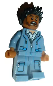 LEGO Minifigure Simon Masrani the Sand Blue Jumper Jurassic World jw003 c4 - Picture 1 of 4