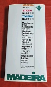 MADEIRA RAYON STICKU TOLEDO COLOR CARD  - Picture 1 of 21