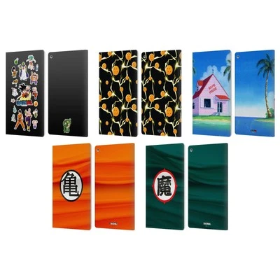 OFFICIAL DRAGON BALL ICONIC LEATHER BOOK WALLET CASE COVER FOR AMAZON FIRE - Image 1 of 4