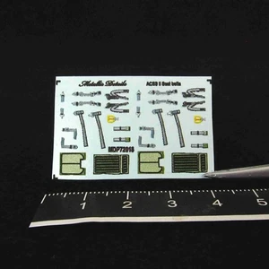 ACES II Seat Belts 3D Decals 1:72 Metallic Details MDP72018 for Aircraft Model - Picture 1 of 6