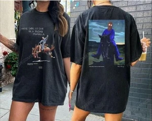 Bad Bunny Most Wanted Bunny Tour Tshirt 2 Sided - Picture 1 of 3