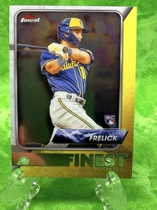 Sal Frelick RC - Finest Rookies Design - 2024 Topps Finest #FRD-2 Brewers - Picture 1 of 10