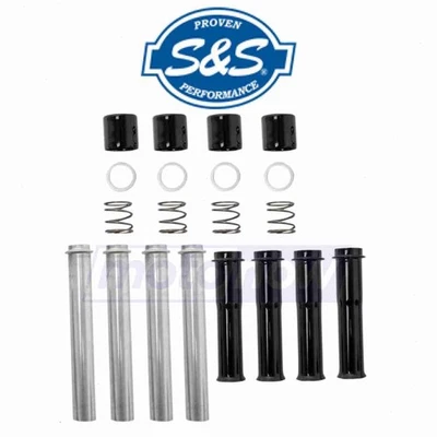 S&S Cycle Pushrod Tubes for 2005-2014 Harley Davidson FXDC Super Glide vz Foto 1 de 4