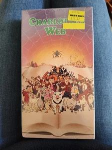 Charlotte's Web VHS 1972  BRAND NEW SEALED Paramount Hannah Barbara Productions  - Foto 1 di 7