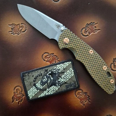 Parche de gancho y bucle completamente bordado Hinderer Battlefield Pick Up (BPU), ¡NUEVO EN CAJA! Foto 1 de 3