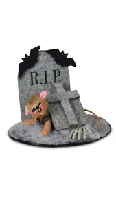 ANNALEE 3" LAPIDE HALLOWEEN "TOPO CIMITERO" 310123 * NUOVO * SPEDIZIONE GRATUITA - Foto 1 di 1