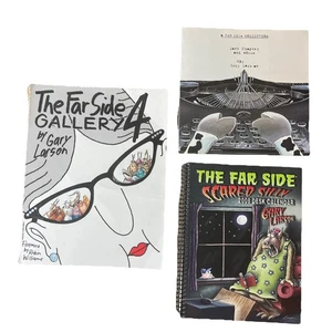 The Far Side Gary Larson Lot Of 3 - Gallery 4, 2008 Desk Calendar & Collection  - Imagen 1 de 20