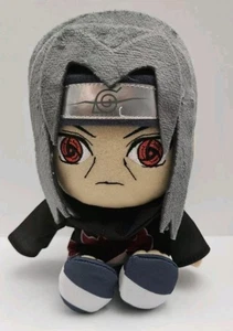 Muñeca de Peluche Itachi Uchiha Akatsuki 8" Anime Naruto Shippuden Coleccionable Tiburón Gris - Imagen 1 de 3