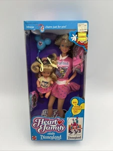 1989 The Heart Family Visits Disneyland Park Mom/Girl #7555 NRFB - Bild 1 von 8
