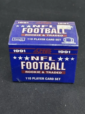 1991 Score Rookie and Traded Football  - Complete Set - Factory Sealed - NFL - Image 1 of 4