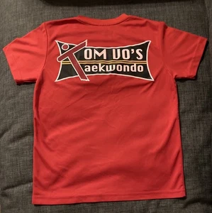 Tom Vo’s Taekwondo T-Shirt Gr. SSS 85 140 rot kurzarm - Bild 1 von 9